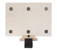 León para partituras musicales, ligero, para violín, ligero y ajustable, adecuado como base para libros, soporte para trompeta, atril para director, músicos de guitarra,