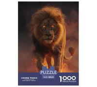 León Puzle 1000 Piezas Animals - Actividad EduGatoiva Y Relajante, Impresión Mate, Regalo Cumpleaños, 38x26cm/1000pcs