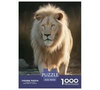 León Puzzle 1000 Piezas Animals - Edición Premium para Coleccionistas, Materiales Robustos, Póster, 70x50cm/1000pcs