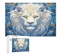 León Puzzles Adultos 1000 Piezas De Madera Juguete De Puzzle Desafío Del Cerebro Para Niños, Inteligencia (75×50cm)