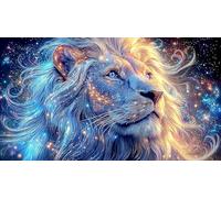 León Puzzles Imposible,desafío for Adults Entretenimiento Creativo 1000 Piezas Obra de Arte de Juego de para Adultos, Regalos a Partir de 14 Años 38x52cm/1000pcs