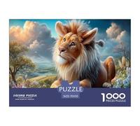 León Puzzles Imposible,desafío for Adults Hill Entretenimiento Creativo 1000 Piezas Obra De Arte De Juego De para Adultos Y Niños A Partir De 12 Años 70x50cm/1000pcs