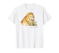 León Que se Queda en el Serengeti: diseño de Vida Silvestre de Tanzania Camiseta