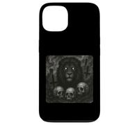 León Quiere un Halloween satánico con Terror gótico Carcasa para iPhone 13