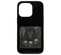 León Quiere un Halloween satánico con Terror gótico Carcasa para iPhone 13 Pro