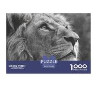 León Rompecabezas 1000 Piezas Animals - Decoración Sofisticada, Impresión Mate, Regalo Coleccionistas, 70x50cm/1000pcs