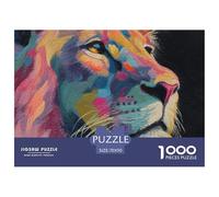 León Rompecabezas Premium 1000 Piezas Animals - Piezas Resistentes, Diversión Familiar, Póster Incluido, Embalaje Lujo, 70x50cm/1000pcs
