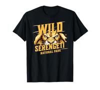 León salvaje en el Parque Nacional del Serengeti africano Safari Tanzania Camiseta