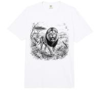 León Salvaje en la Naturaleza Comfort Colors Adult Heavyweight T-Shirt