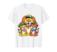León Tigre Leopardo Amigos Camiseta