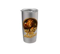 León y cabra con texto en alemán "ZU ALT FÜR KÖLSCH" Vaso térmico de acero inoxidable de doble pared