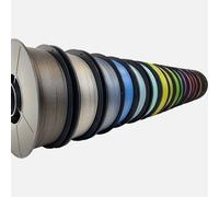 LEON3D Pack de colores PLA 8x100 g MOSTAZA MORADO AGUAMARINA