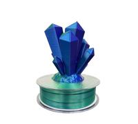 LEON3D PL Filamento Tricolor, Transición Sedosa, Negro-Dorado-Morado, Azul-Verde-Morado, Rojo-Amarillo-Verde, 1.75mm, para Impresión 3D Decorativa (PL TRICOLOR OCÉANO (VERDE, MORADO Y AZUL))
