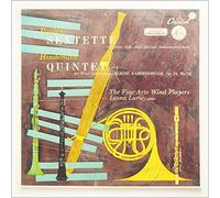 Leona Lurie, The Fine Arts Wind Players - Francis Poulenc: Sextette For Piano and Wind instruments, Paul Hindemith: Quintet For Wind instruments [LP]