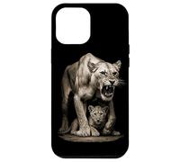 Leona Protege a los pequeños Leones - Amor materno Carcasa para iPhone 12 Pro MAX