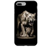 Leona Protege a los pequeños Leones - Amor materno Carcasa para iPhone 7 Plus/8 Plus