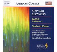 Leonard Bernste Kaddish Symphony No. 3, Chichester Psalms (CD) (Importación USA)