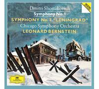 Leonard Bernste Shostakovich: Symphonies Nos. 1 & 7 'Leni (CD) (Importación USA)