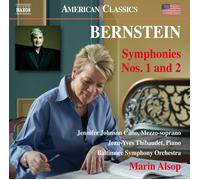 Leonard Bernstein – Symphonie n°1 "Jeremiah" y n°2 "The Age of Anxiety" – CD – NAXOS