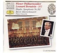 Léonard Bernstein - Haydn-Symphonie N 102-Ravel-Concerto Piano-Dir&Pia-Bernstein Orchestre Philharmonique Vienne-