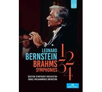 Leonard Bernstein - Leonard Bernstein - The Brahms Symphonies Nos. 1 - 4 (2 DVD)