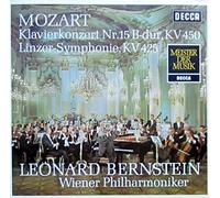 Leonard Bernstein - Mozart: Klavierkonzert Nr. 15, KV 450 & Linzer-Symphonie, KV 425 [Vinyl LP] [Schallplatte]