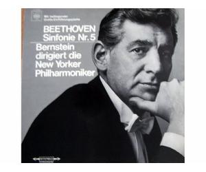 Leonard Bernstein - New York Philharmoniker - BEETHOVEN Sinfonie Nr. 5 c-mollop. 67 (Inkl. 7" Erläuterung zu Beethovens Sinfonie Nr.5) [Vinyl LP record] [Schallplatte]