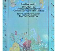 Leonard Bernstein & New Yorker Philharmoniker - Hindemith: Sinfonie in Es / Sinfonische Metamorphosen Carl Maria von Weber'scher Themen [Vinyl LP] [Schallplatte]