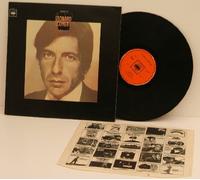 Leonard Cohen - LEONARD COHEN songs of. UK pressing 1967, on the orange CBS label