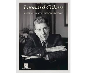 Leonard cohen - sheet music collection piano, voix, guitare: 1967-2016