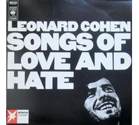 Leonard Cohen Songs Of Love And Hate 12 inch 33 rpm LP Vinyl Album Record