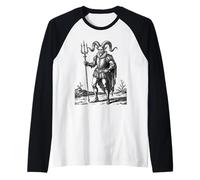 Leonard Dapper Diablo del Viejo Mundo Camiseta Manga Raglan