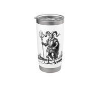 Leonard Dapper Diablo del Viejo Mundo Vaso térmico de acero inoxidable de doble pared