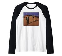 Leonard Nimoy Actor Desert Star Trek por Michael Grecco Camiseta Manga Raglan
