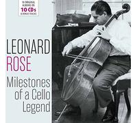 Milestones Of A Cello Legend [CD de audio] Leonard Rose and Various