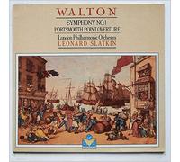 Leonard Slatkin, London Philharmonic Orchestra - Walton: Symphony No. 1 Portsmouth Point Overture [LP]