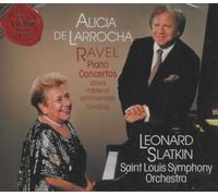 Leonard Slatkin - Ravel Piano Concertos Alicia de Larrocha y Leonardo Slatkin Audio | Leonard Slatkin, Saint Louis Symphony, Valses nobles, Sonatine, Red Seal