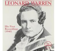 Leonard Warren: His First Recordings