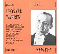 Leonard Warren - Recital 1941