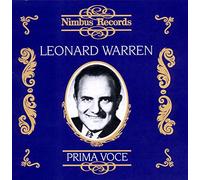 Leonard Warren : Verdi Arias and Popular Songs Recorded 1947-1955
