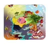leonardcustom- personalizado Rectángulo antideslizante de goma Mousepad ratón para videojuegos/Mat- Cartoon Kirby - lcmpv690