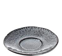 Leonardo 018590 Matera - Platillo de cerámica (1 unidad, apto para lavavajillas, para tazas Matera, 1 platillo de cerámica, gris, diámetro de 15 cm)