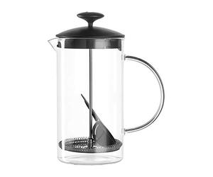 Leonardo 025507 Grande - Cafetera de émbolo Caffè per Me 1L, Cristal