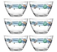 LEONARDO 044416-CN 6P Cuenco, 4.7 pulgadas (12 cm), Space BAMBINI AVVENTURA