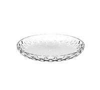 LEONARDO 066339 - Plato (Transparente, Monótono, Vidrio, Alrededor, 18 cm)