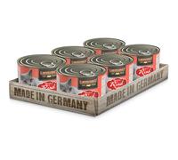 Leonardo Alimento húmedo [6x200g Rico en Ternera] Alimento húmedo sin Cereales para Gatos | Alimento húmedo Completo en Lata