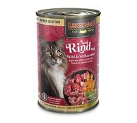 Leonardo Alimento Húmedo Superior Selección [6x400g Ternera con Venado y Boniato] Comida Húmeda Sin Cereales Para Gatos | Alimento Húmedo Completo En Lata