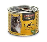 Leonardo Alimento húmedo Superior Selection con Pollo y Espinacas - Sin Cereales - 6x200g