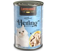 Leonardo Arenque Extra Filete Lata para Gatos 400 gr
