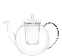 LEONARDO Armonia Un sola tetera 1200ml Transparente - Teteras (Un sola tetera, 1200 ml, Transparente, Vidrio, 192 mm, 175 mm)